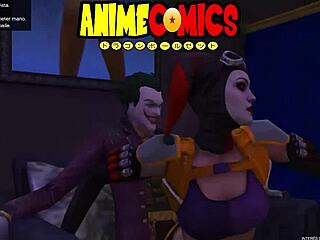 El guason con harley quinn de prostituta