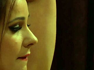 Naughty lesbian mistress kissin and fingerin slaves pussy till she orgasms