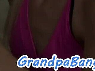 does petite teen rim oldman?