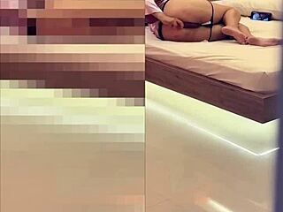 spying on horny stepmom i jerk off on her back unnoticed