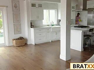 Tiny teen rides cock instead of rollercoaster