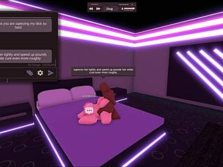 blonde girl cheats on bf with black dick in roblox