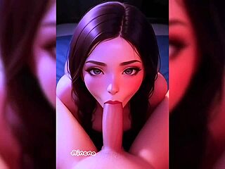 does ai girl suck big cock and fuck for first time?