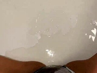 she says, 'watch me wet these gray panties from pov'