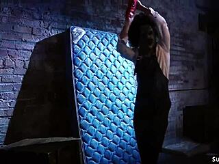 that ebony slut got anal gang banged hard