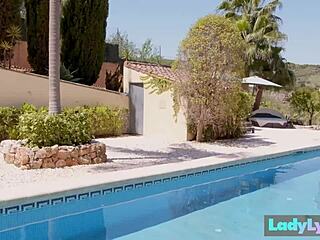 Ladylyne Oiled For Bbc Fuck