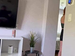 Cheering up my busty stepmom Jessica Aaren with a dirty tale from Danny Dirt