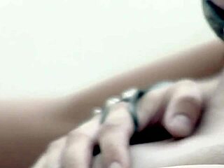 she mounts his stiff cock cowgystyle, bouncing wildly until her screams echo from intense orgasms