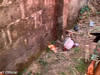 slutty african wife bends over for hard doggystyle ebony pounding