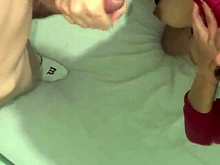 hot young slut takes DOUBLE PENETRATION in homemade trio with perfect big ass chick