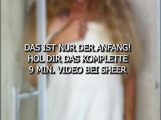 ich masturbiere mit meiner behaarten milf in der dusche sie zeigt ihre nasse beaver 😏💦