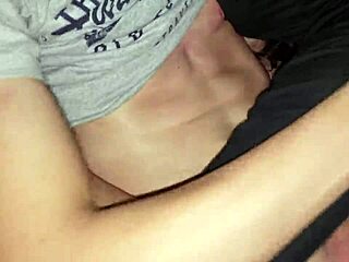 husband shares his wife in a curious mmf, sucking two cocks including an 18yo monster