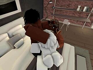 our roblox threesome with big black cocks feels so intense