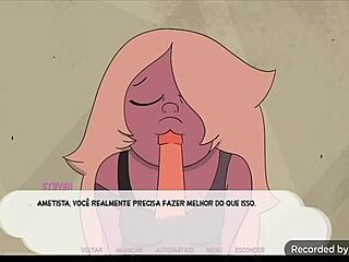 Amethyst Hentai Game Showcases Steamy Blowjob Action
