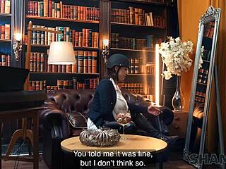 Kinky cowgirl teacher meets student unexpectedly during solo play