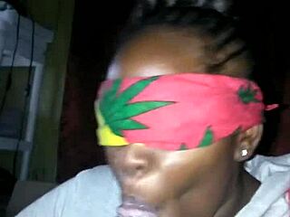 Big booty bbw gives no hands head