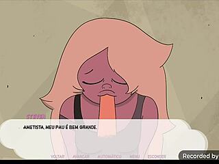 Amethyst Hentai Game Showcases Steamy Blowjob Action