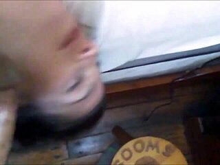 upsidedown facefuck gagging session 😈