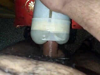i slide my monster cock into her homemade moroccan pussy