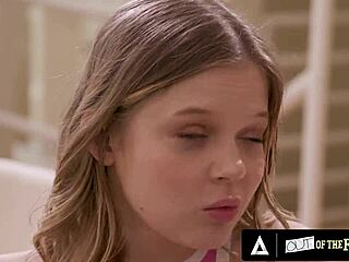 out of the family - teen 18+ coco lovelock squirts while getting fucked hard by her stepbrother 💦