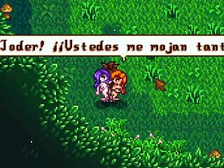 Xtardew Valley Leah y Abigail parte 2 en español group fuck frenzy!