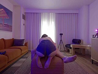 Exotic fan's big ass tiny tits get ripped clothes fucked hard with creamy cumshot drip