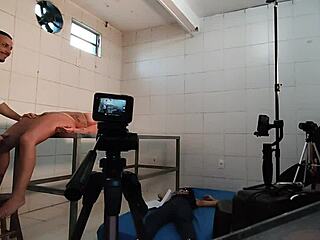 big tits milf in abandoned hospital ward what naughty amateur filming? 