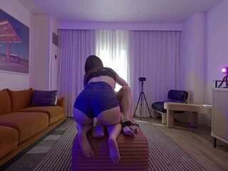 Exotic fan's big ass tiny tits get ripped clothes fucked hard with creamy cumshot drip