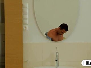 Small titted babe Taissia takes hard pussy pounding from German stud