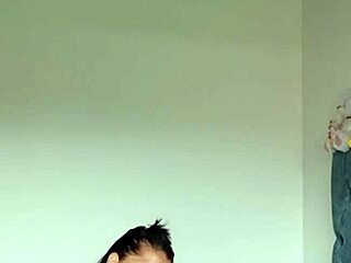 Sexy latina bbw squirts huge from solo toy play on big natural tits pussy