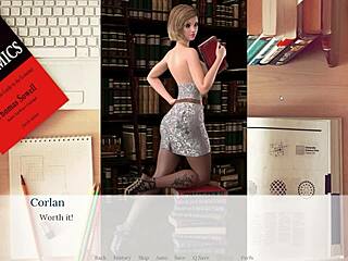 bookworm emma spreads big tits for library creampie play