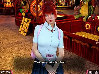 Double Homework 06: Dating cute petite redhead Johanna roleplay game
