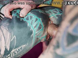 ever tried first time anal with monster cock on skinny goth newbie?