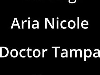 Dr Tampa fits Aria Nicole with foley catheter as she moans spreads tits in pov missionary!