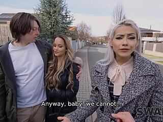 swap4k street pickup jennifer mendez big tits fucked humiliating her bf