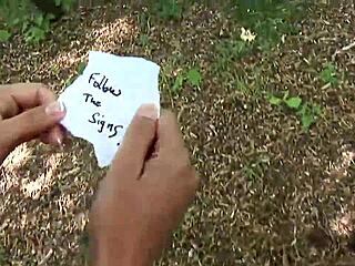 Mature milf deepthroats monster cock for facial cumshot