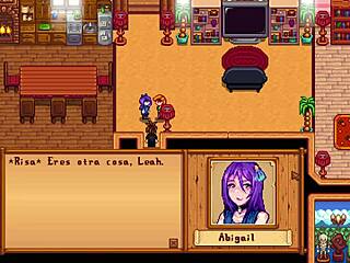 Xtardew Valley Leah y Abigail parte 2 en español group fuck frenzy!