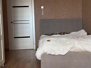 Arab Stepmom Comforts Stepson with Her Long Sexy Legs in Sheer Pantyhose