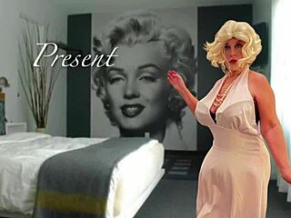 heart racing voyeur thrill watching marilyn monroe's seductive deepthroat blowjob fantasy