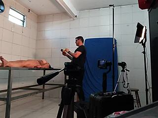 big tits milf in abandoned hospital ward what naughty amateur filming? 