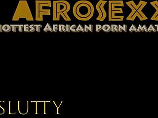 Extreme Ebony Deepthroat Choking Gagging Sucking Ball Licking Face Fuck