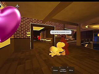 Snowbunny Takes Massive BBC Cock in Roblox