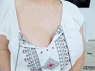 bollywood celebrity milf krissy lynn seduced into taboo sex scene cumshot all over her belly