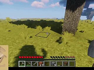 Gostosa rocks minecraft gameplay with hot moves and skills