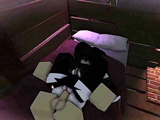 damn that witch gets fucked rough on roblox, cum everywhere 🔥💦