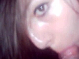 argentinian redhead petite sucks cock super greedily!