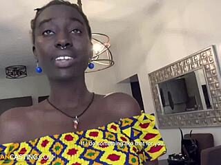 saggy tits ebony beauty delivers sloppy oral then rides reverse cowgirl in pov