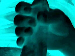 hey husband runs out for beer leaving his pretty wife with buddy who tricks her into sucking monster cock handjob facial rush