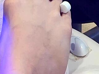 shemale toes worshipped and sucked hard