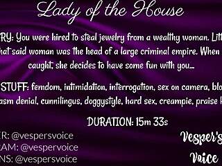 ever wonder getting handcuffed and interrogated by a dominant woman just to fuel her twisted pleasure?